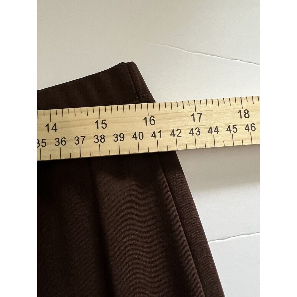 The Quacker Factory Woman’s Skirt Brown Size Large Maxi Swing 50’s Style - Picture 8 of 9
